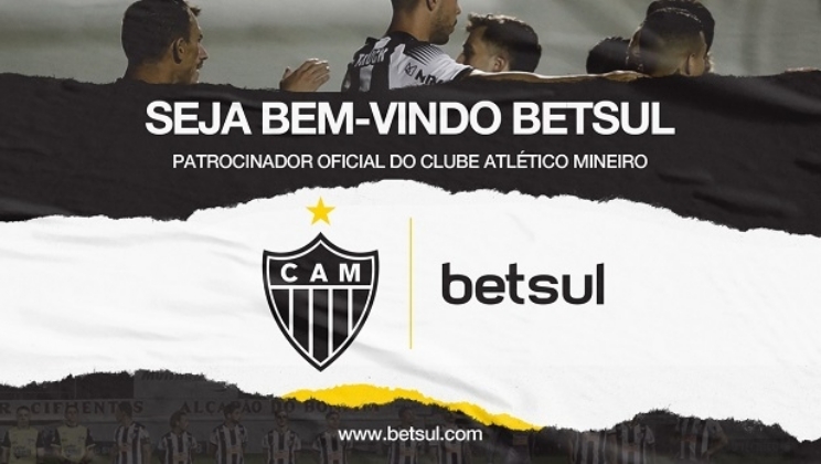 Betsul amplia seu apoio ao futebol brasileiro e é novo patrocinador do Atlético-MG