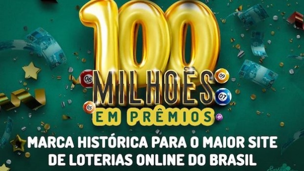 Sorte Online alcança R$ 100 milhões em prêmios