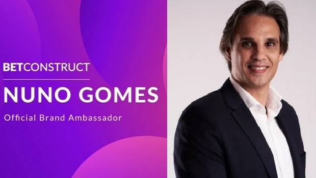 Nuno Gomes se une à BetConstruct e FeedConstruct como Embaixador da Marca