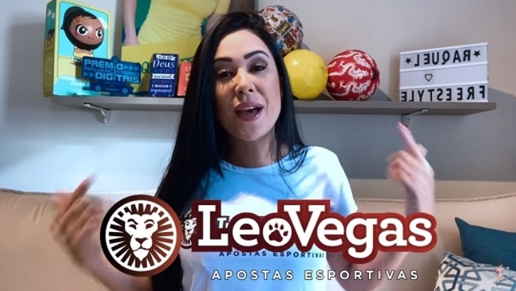 Como embaixadora da LeoVegas, Raquel Freestyle dá dicas para apostas em jogos de futebol