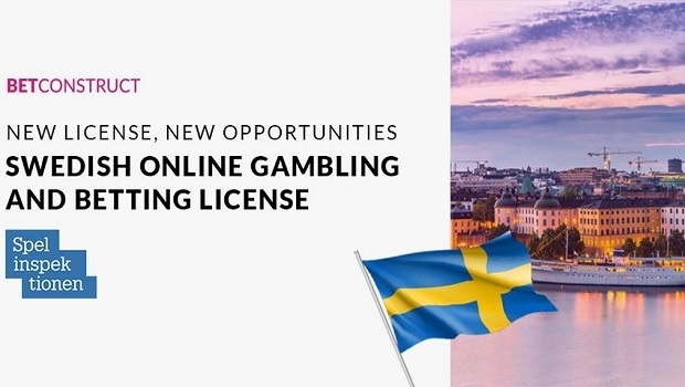 BetConstruct awarded online betting licence in Sweden
