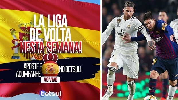 Messi and Spanish league stars now live on Betsul for all of Brazil