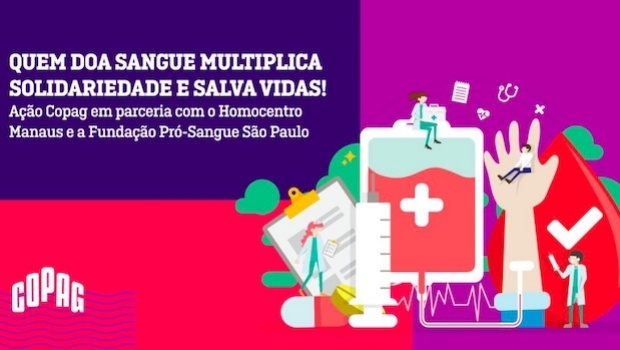 Copag promotes campaigns for blood donation in Manaus and São Paulo