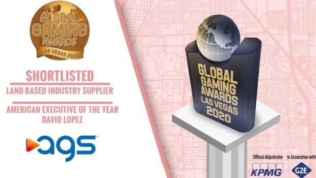 AGS recebe 2 indicações para o Global Gaming Awards Las Vegas 2020
