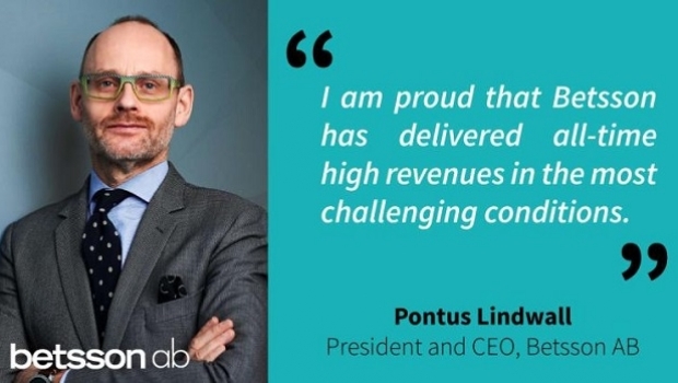 “Betsson has delivered all-time high revenues under the most challenging conditions”