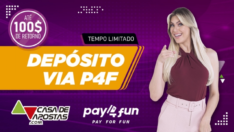 CasadeApostas e Pay4Fun fazem promoção especial para os clientes
