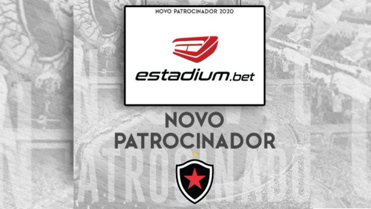 Botafogo–PB anuncia a estadium.bet como novo patrocinador master