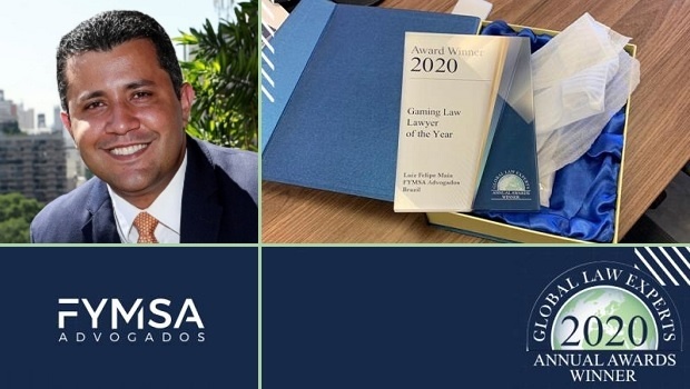 Luiz Felipe Maia foi eleito "Advogado do ano" do setor do Jogos pela Global Law Experts