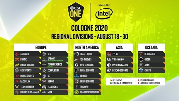 Brazilian MIBR team to compete in CS: GO’s ESL One Cologne in Europe