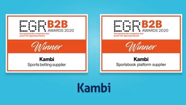 Kambi secures double EGR B2B Awards win