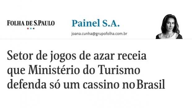 Gambling industry fears that Tourism Ministry will defend only one casino in Brazil