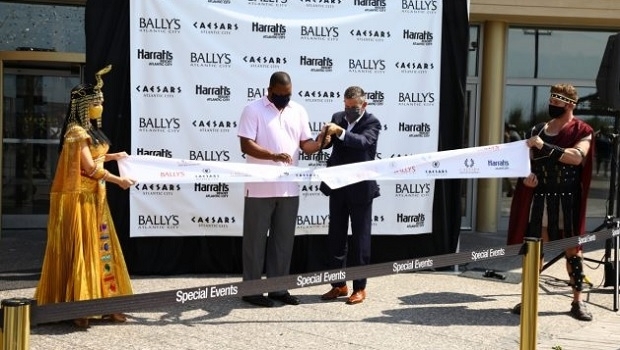 Caesars Entertainment recebeu convidados de volta em Atlantic City