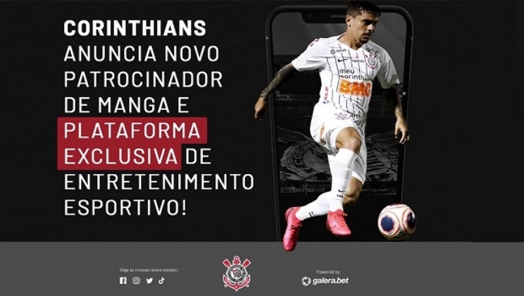 Corinthians confirma a Galera.bet e lança votação para escolher o nome do seu site de apostas