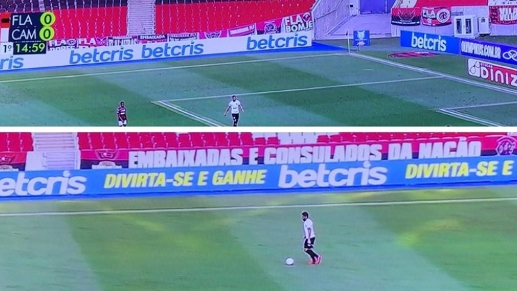 Betcris e Betfair estreiam no mercado com placas publicitárias no Brasileirão 2020