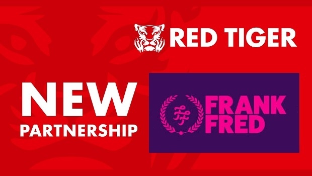 Frank & Fred Casino anuncia integração com a Red Tiger