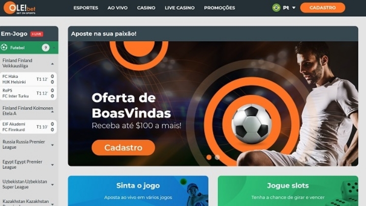 BOSS. Gaming Solutions lança OLE!bet para o mercado brasileiro e LatAm