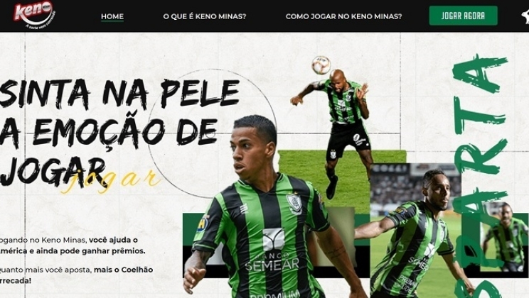 Com nova plataforma de jogos, América firma parceria com a Intralot Brasil