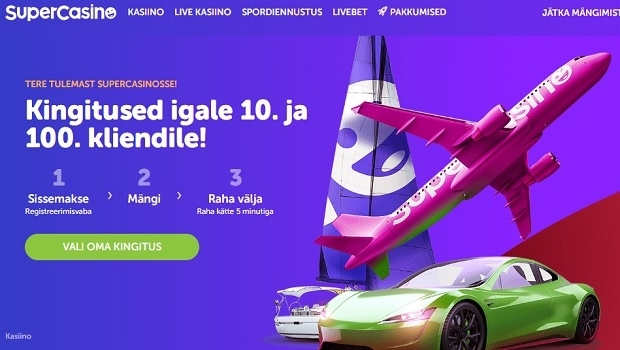 Grupo Betsson lança SuperCasino na Estônia