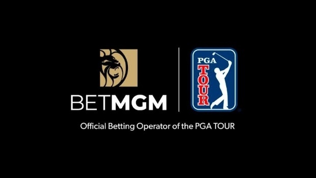 BetMGM assina acordo de parceiro oficial de apostas com a PGA Tour