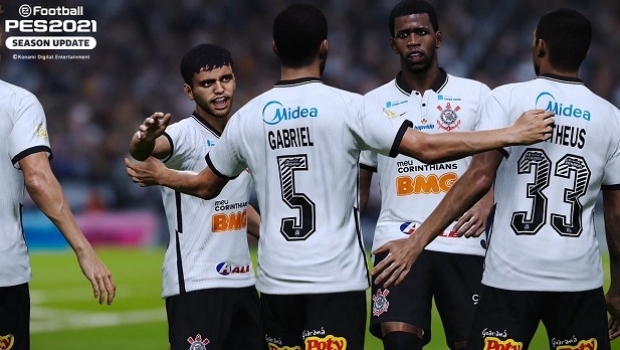 Corinthians amplia acordo com Konami e estampará o logotipo do eFotball PES na camisa