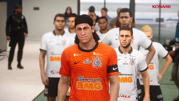 Corinthians amplia acordo com Konami e estampará o logotipo do eFotball PES na camisa