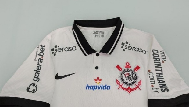 Corinthians debuted sponsorship of galera.bet against Palmeiras, promotes interaction