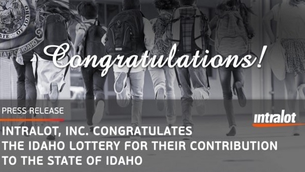 Intralot congratulates Idaho Lottery on contribution to the state