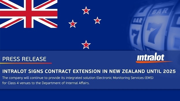 Intralot signs contract extension in New Zealand until 2025