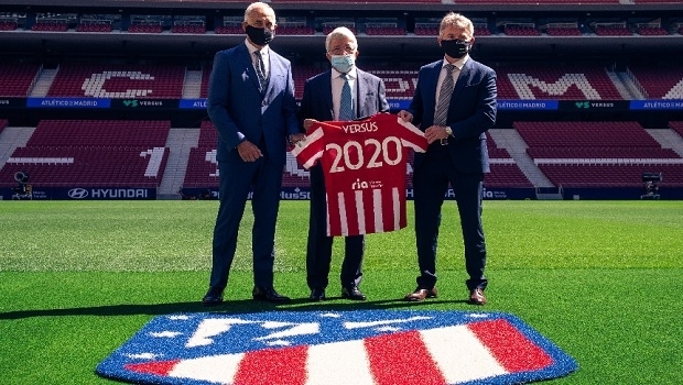 Sports betting brand VERSUS becomes new official sponsor of Atletico Madrid