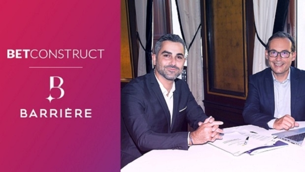BetConstruct assina parceria com o Barrière, principal grupo de jogos francês