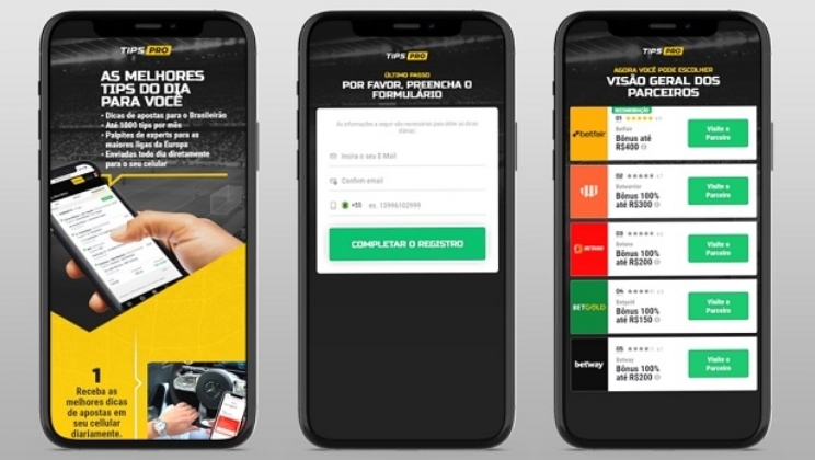 TipsPro chega ao Brasil como uma nova fonte de dicas para as apostas esportivas