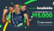 Sportsbet.io foca no Brasileirão e agita promoção valendo 5 mil reais para os apostadores