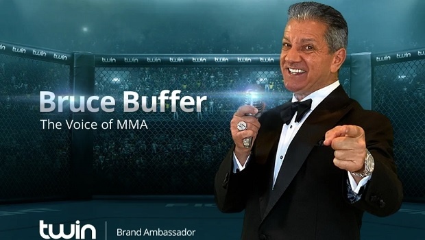 Twin anuncia Bruce Buffer como Embaixador da Marca