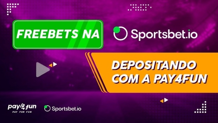 Pay4Fun e Sportsbet.io oferecem bônus em freebets numa nova promoção
