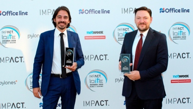 Gold award for Technology Excellence to Intralot and Office Line