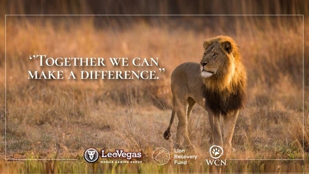 LeoVegas Group donated 10,000 Euro to the Lion Recovery Fund