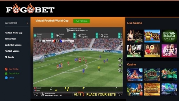 Fogobet launches in Brazil with bonuses of up to 150% and free spins in the casino