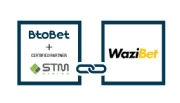 BtoBet e STM Gaming anunciam acordo com Wazibet