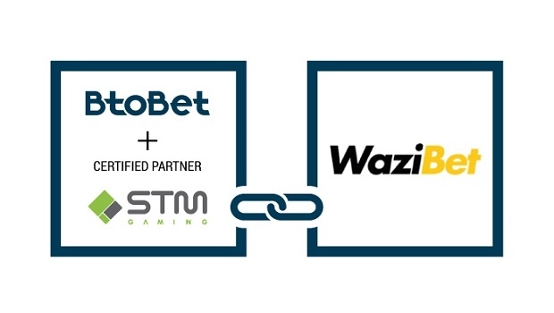 BtoBet and STM Gaming announce agreement with Wazibet