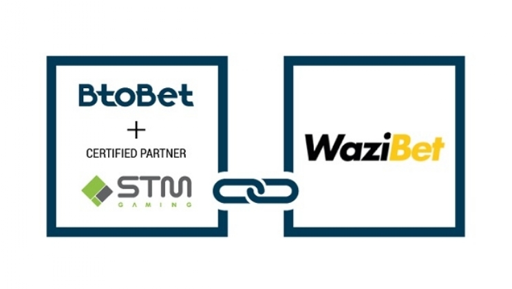 BtoBet e STM Gaming anunciam acordo com Wazibet