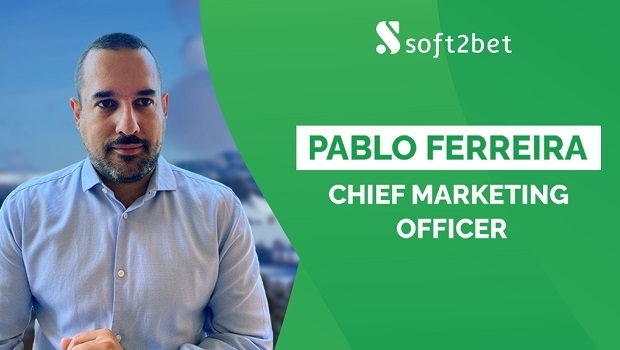 Soft2Bet names Pablo Ferreira as Chief Marketing Officer