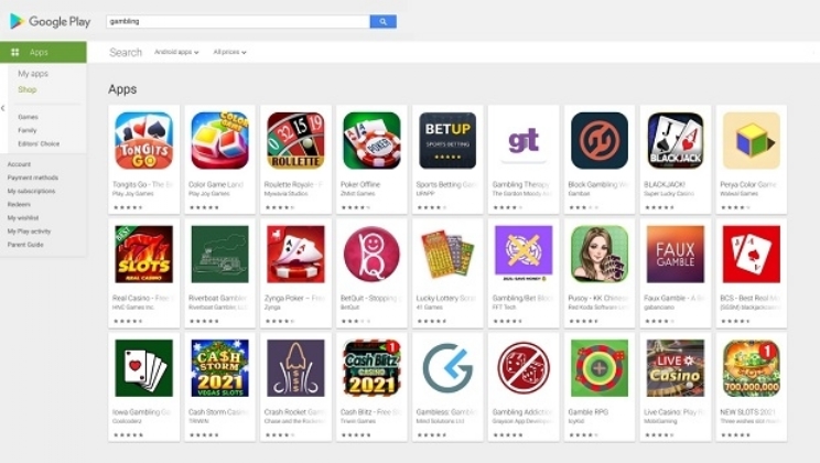Apps de jogos de azar estão chegando à Play Store do Google nos EUA e em 14 outros países