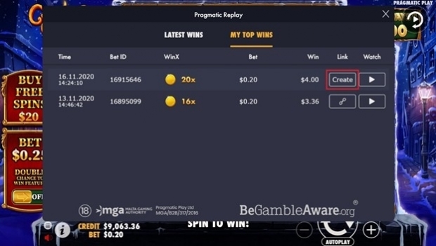 Pragmatic Play lança novo recurso de repetição