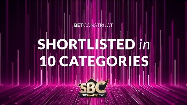 BetConstruct appears in SBC Awards 2021 shortlist