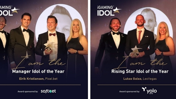 Quatro membros da LeoVegas foram homenageados nos prêmios iGaming IDOL