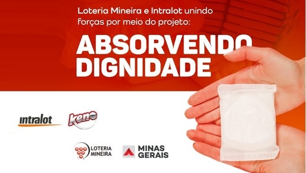 Intralot e Loteria Mineira destinam mais de R$ 2,6 mi para criação de fábricas de absorventes