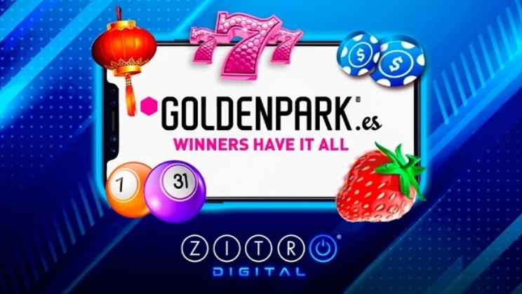 GoldenPark.es adiciona o portfólio digital da Zitro à sua oferta de jogos online