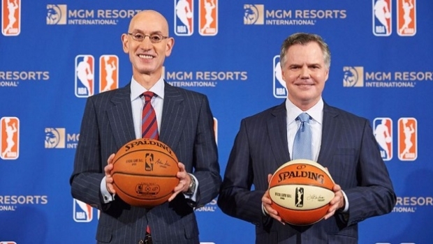 For now, NBA will not allow bookmakers to sponsor teams’ jerseys