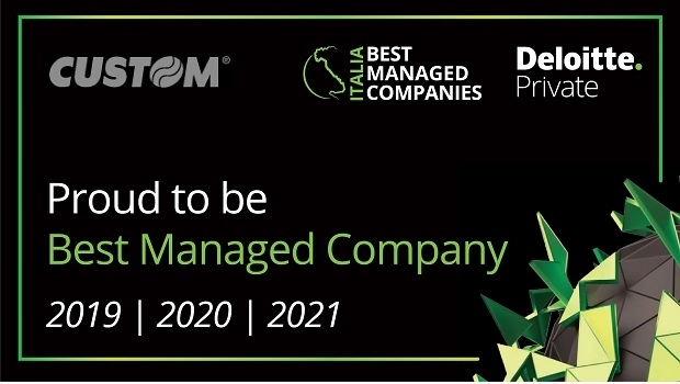 Custom mais uma vez premiada pela Deloitte na Itália