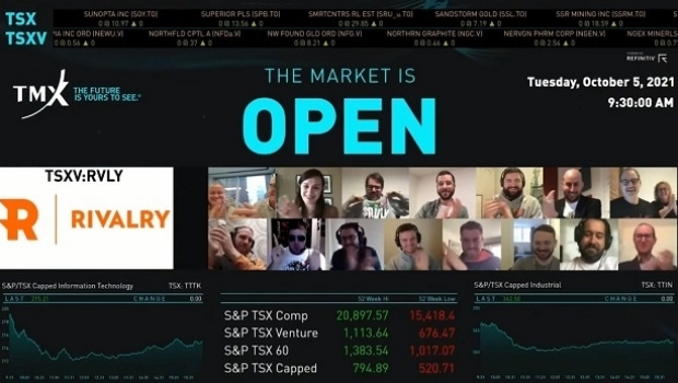 Rivalry shares began trading on stock exchange in Canada